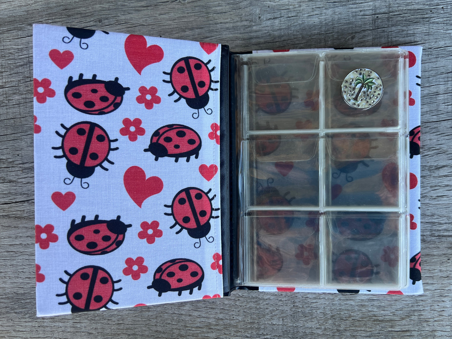 Hearts & Ladybugs Ball Mark Buddy