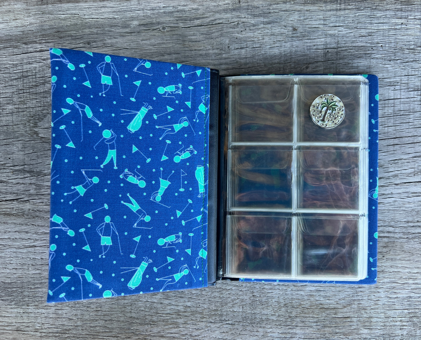 Stick Figure Golfers Ball Mark Buddy