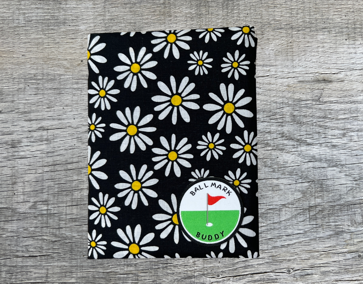 Black Daisy Ball Mark Buddy